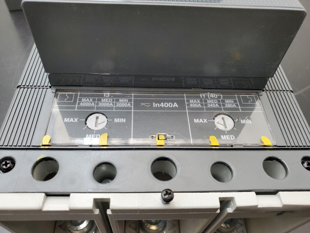 ABB SACE Tmax T5V-HA 400 Circuit Breaker 400 Amps 1000 VAC 3 Pole Rotary Handle