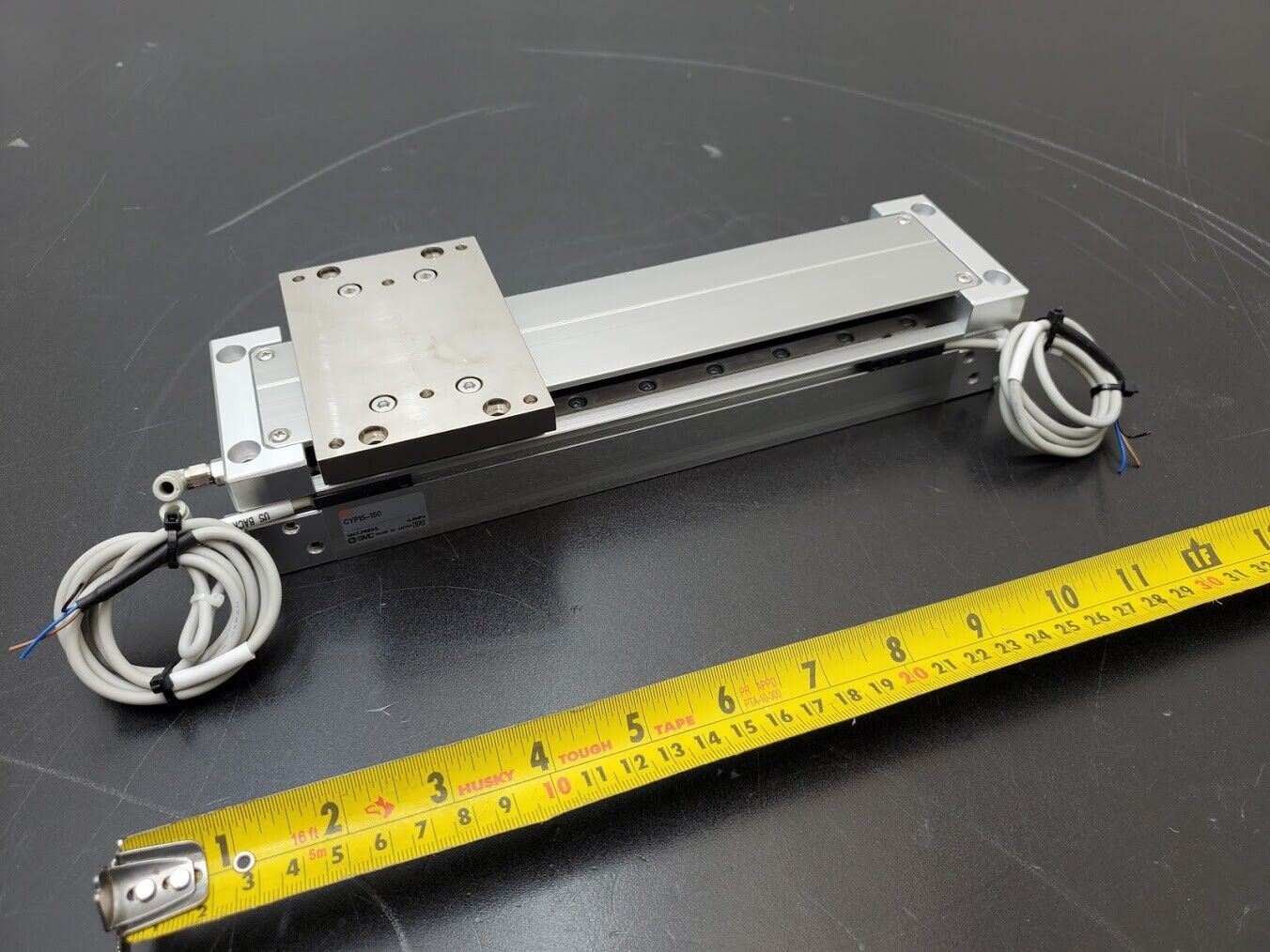 SMC CYP15-150L Linear Magnetic Coupled Cleanroom Rodless Cylinder 150mm travel