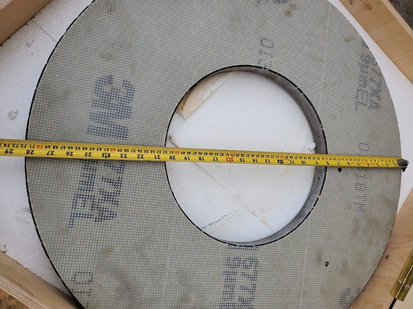 Dopa Diamond Tools Lapping Wheel Sapphire33 3M 677XA 9μm EL Grit 28" Diameter B