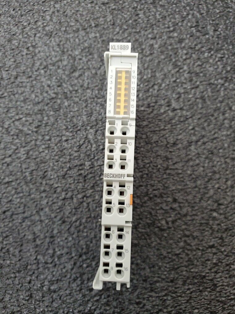Beckhoff KL1889 HD Bus Terminal 16-Channel Digital Input 24VDC Ground Switching