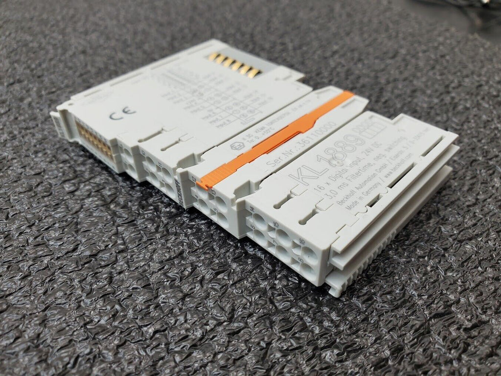 Beckhoff KL1889 HD Bus Terminal 16-Channel Digital Input 24VDC Ground Switching