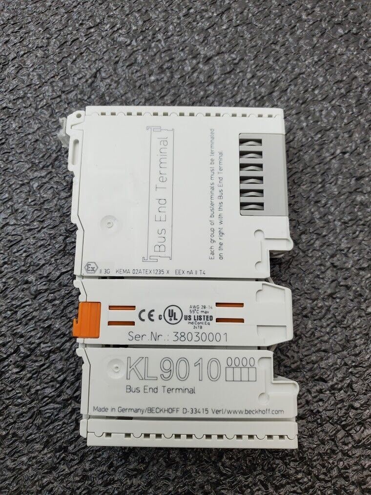 Beckhoff KL9010 Bus End Terminal KL 9010