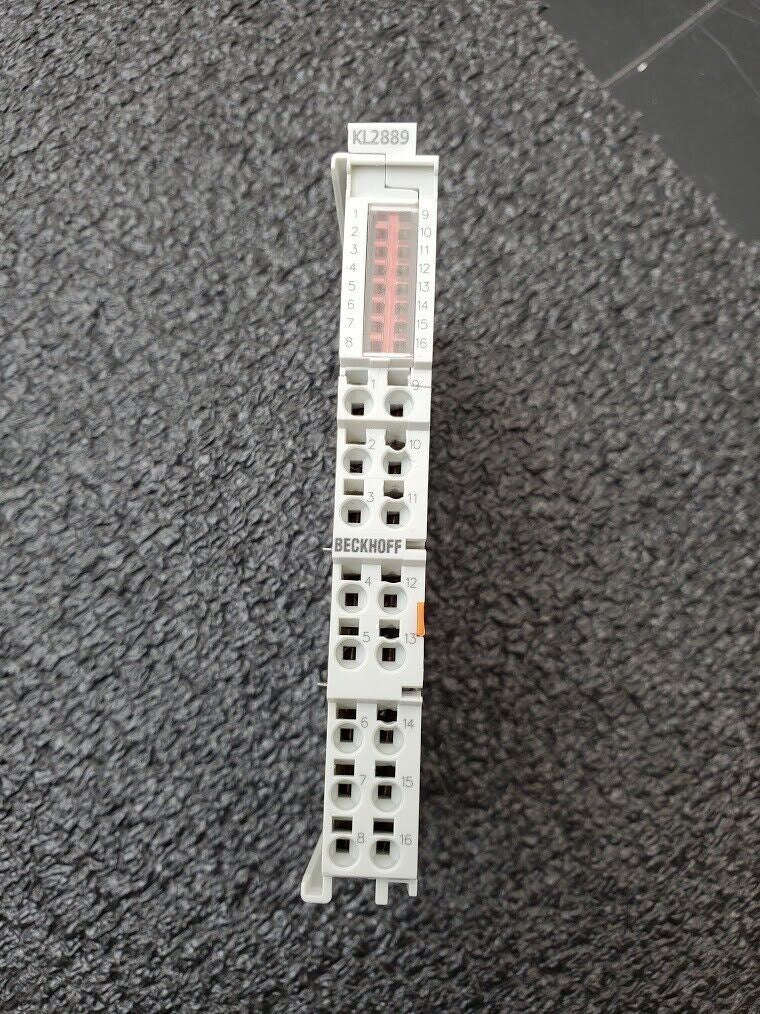 Beckhoff KL2889 HD Bus Terminal 16x Digital Output 24VDC Neg. Ground Switching