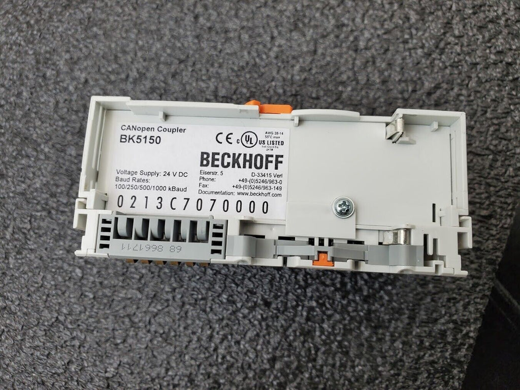 Beckhoff BK5150 BK 5150 CANopen Compact Bus Coupler Fieldbus