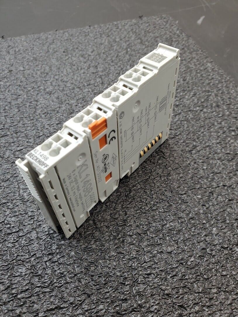 Beckhoff KL1498 8x Digital Input Module Negative Switching 24VDC .2ms Filtertime