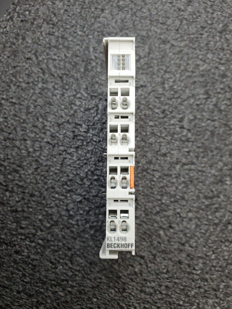 Beckhoff KL1498 8x Digital Input Module Negative Switching 24VDC .2ms Filtertime