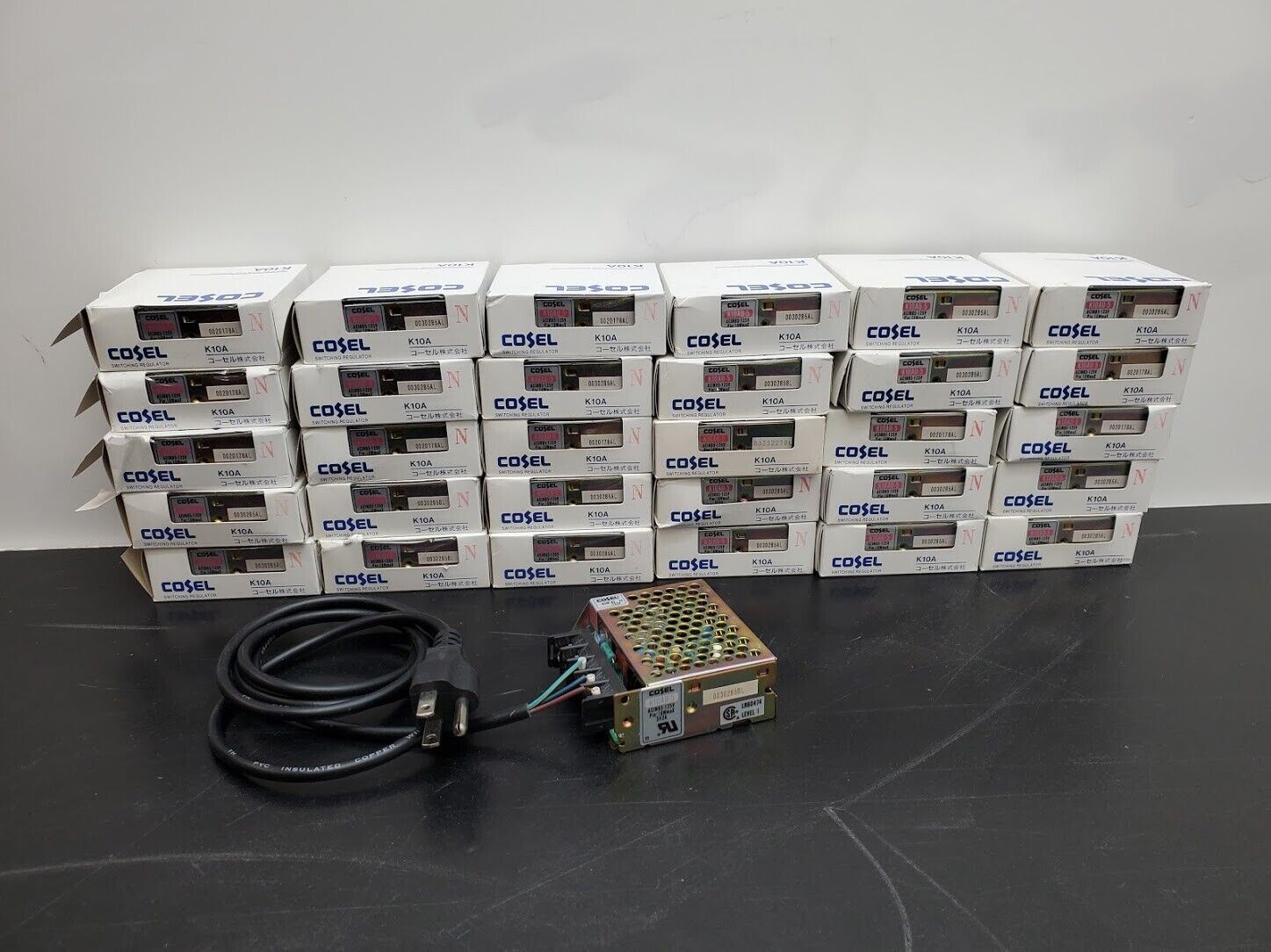 30 New Cosel K10AU-5 Enclosed Power Supply AC IN 85-125V 16W K10A 5VDC 2A