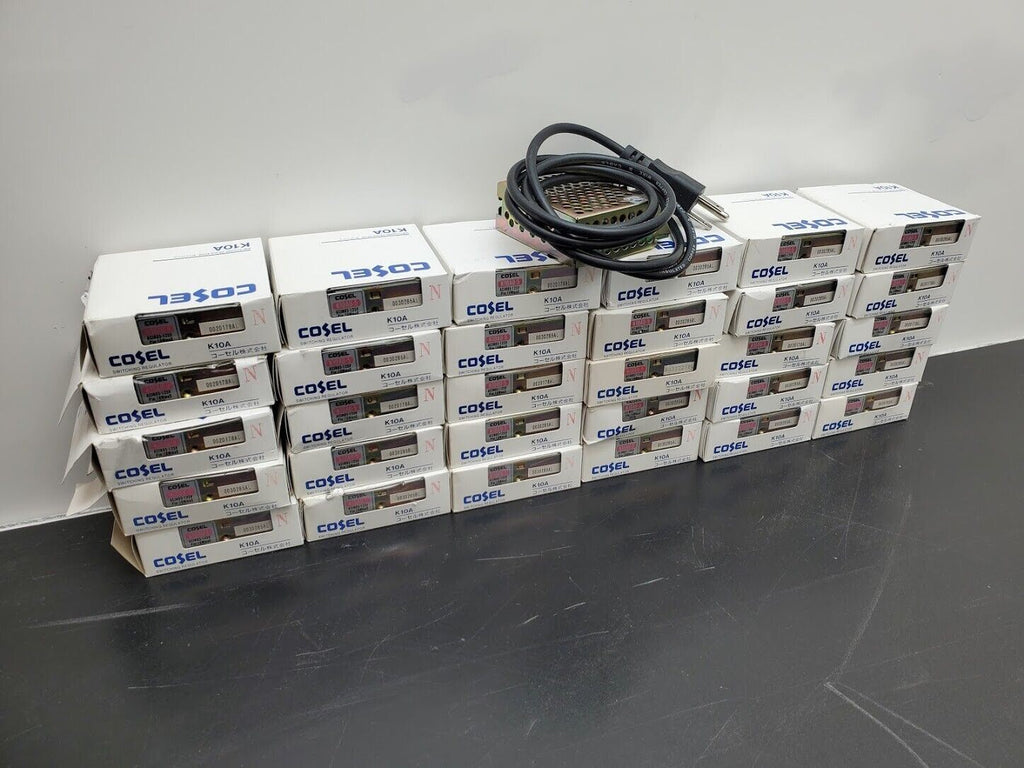 30 New Cosel K10AU-5 Enclosed Power Supply AC IN 85-125V 16W K10A 5VDC 2A
