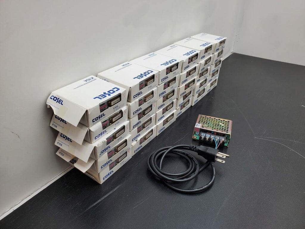 30 New Cosel K10AU-5 Enclosed Power Supply AC IN 85-125V 16W K10A 5VDC 2A