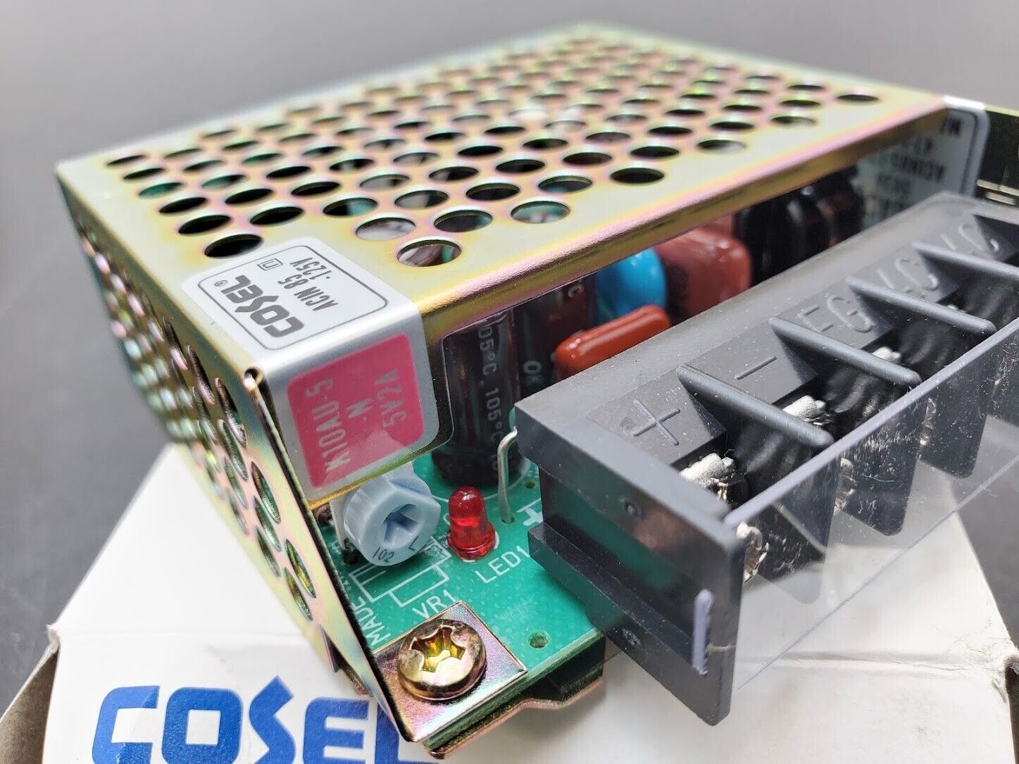 30 New Cosel K10AU-5 Enclosed Power Supply AC IN 85-125V 16W K10A 5VDC 2A