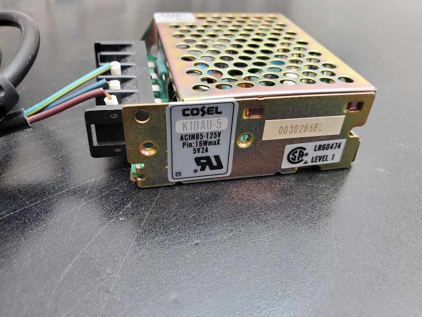 30 New Cosel K10AU-5 Enclosed Power Supply AC IN 85-125V 16W K10A 5VDC 2A