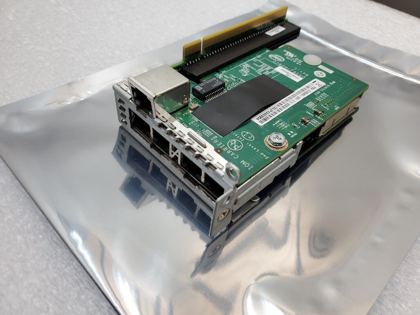 INTEL S2600JF 5 Port NIC IOM Carrier Ethernet G16565-301 G15234-350 G51554-201