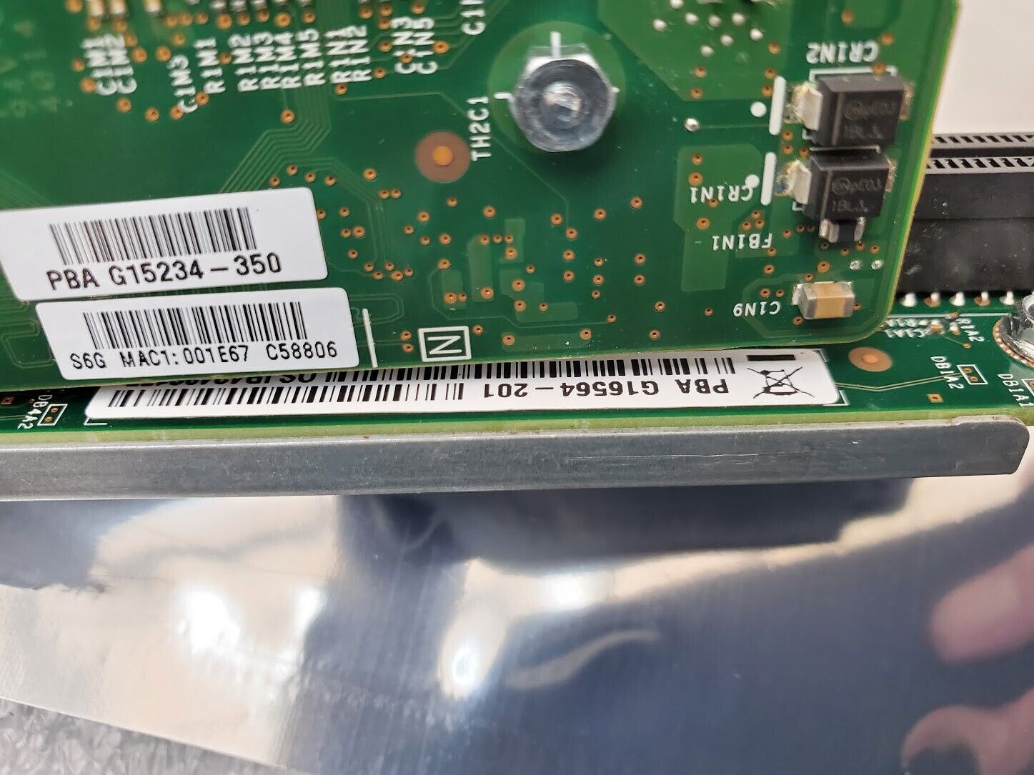 INTEL S2600JF 5 Port NIC IOM Carrier Ethernet G16565-301 G15234-350 G51554-201