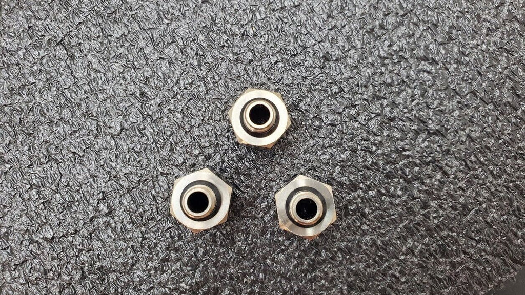 3x SMC KAH10-U02 Antistat One-Touch Fittings 10mm Applicable Tubing 1/4" Thread