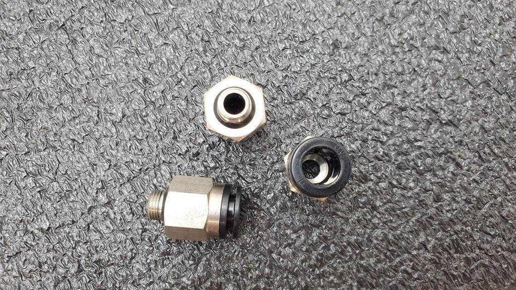 3x SMC KAH10-U02 Antistat One-Touch Fittings 10mm Applicable Tubing 1/4" Thread