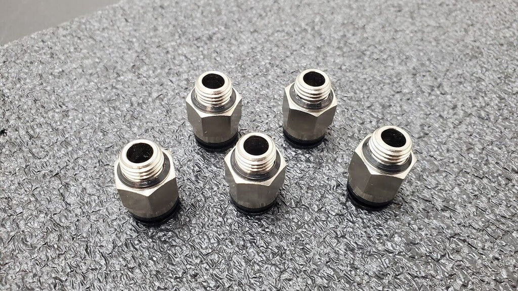 5x SMC KAH10-U03 Antistat One-Touch Fittings 10mm Applicable Tubing 3/8" Thread