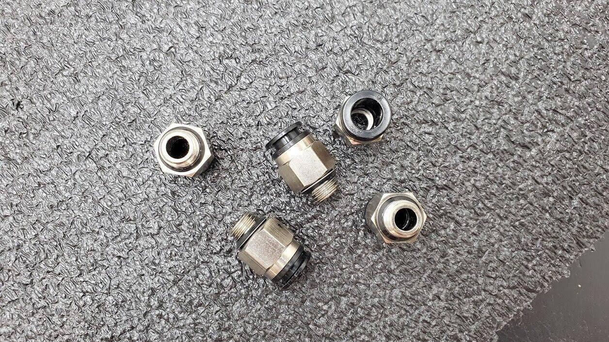 5x SMC KAH10-U03 Antistat One-Touch Fittings 10mm Applicable Tubing 3/8" Thread