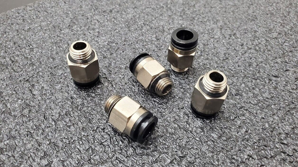 5x SMC KAH10-U03 Antistat One-Touch Fittings 10mm Applicable Tubing 3/8" Thread