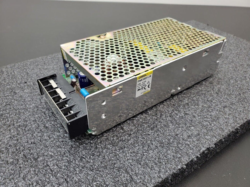 Cosel PAA100F-24 DC Power Supply 24VDC @ 4.5 A 100-240V 1.4A Input Working Pull