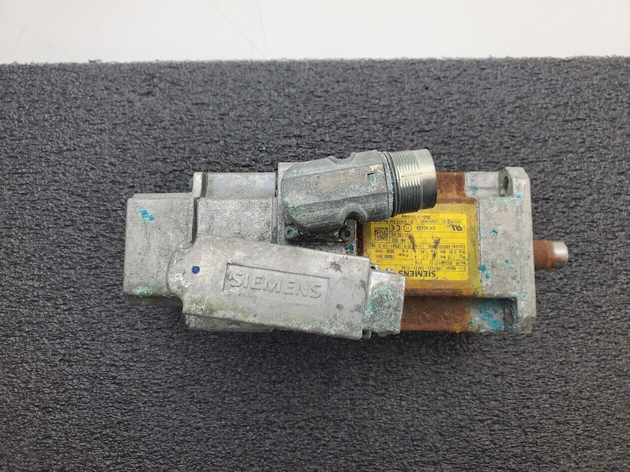 Siemens 1FK7032-5AF21-1LA0 AC Servo Motor 14mm Shaft AM20DQ M38 Encoder IP64 3PH