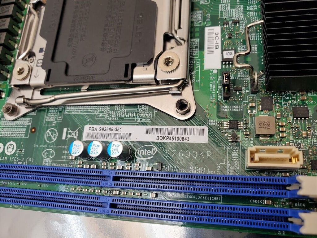 Intel Server Board S2600KP Dual LGA2011-3 DDR4 5x SATA Server Motherboard 2x GbE