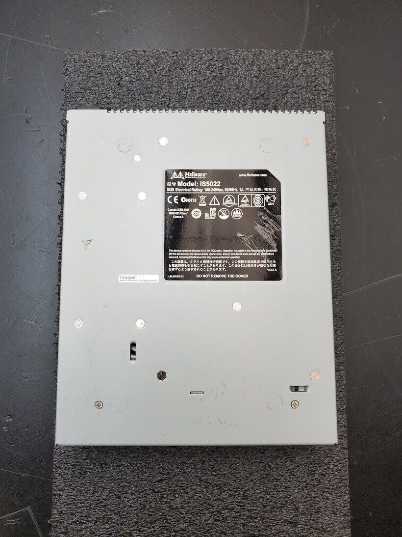 Mellanox MIS5022Q  IS5022 Infiniscale IV 8 Port QSFP 40Gb/s Infiniband Switch