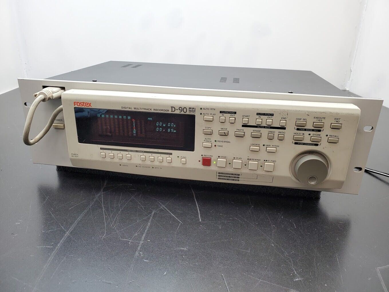 Fostex D90 8-Track Digital Multi Track Recorder ADAT Optical