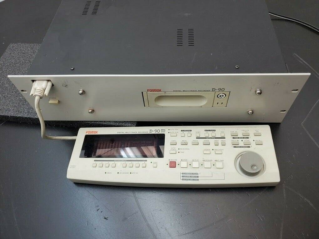 Fostex D90 8-Track Digital Multi Track Recorder ADAT Optical