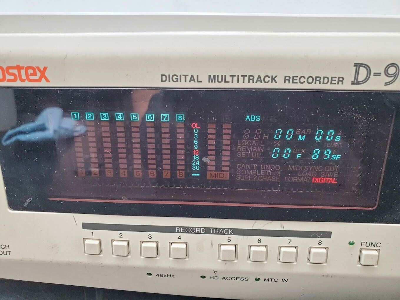 Fostex D90 8-Track Digital Multi Track Recorder ADAT Optical