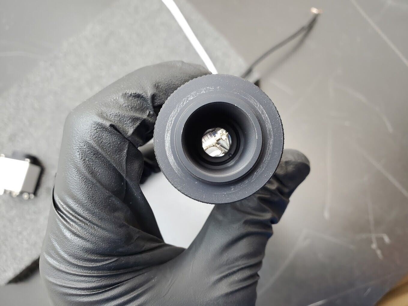 iDS uEye UI-5480SE-M-GL R2 Black / White B&W Industrial Camera w/ Lens 14.1 fps