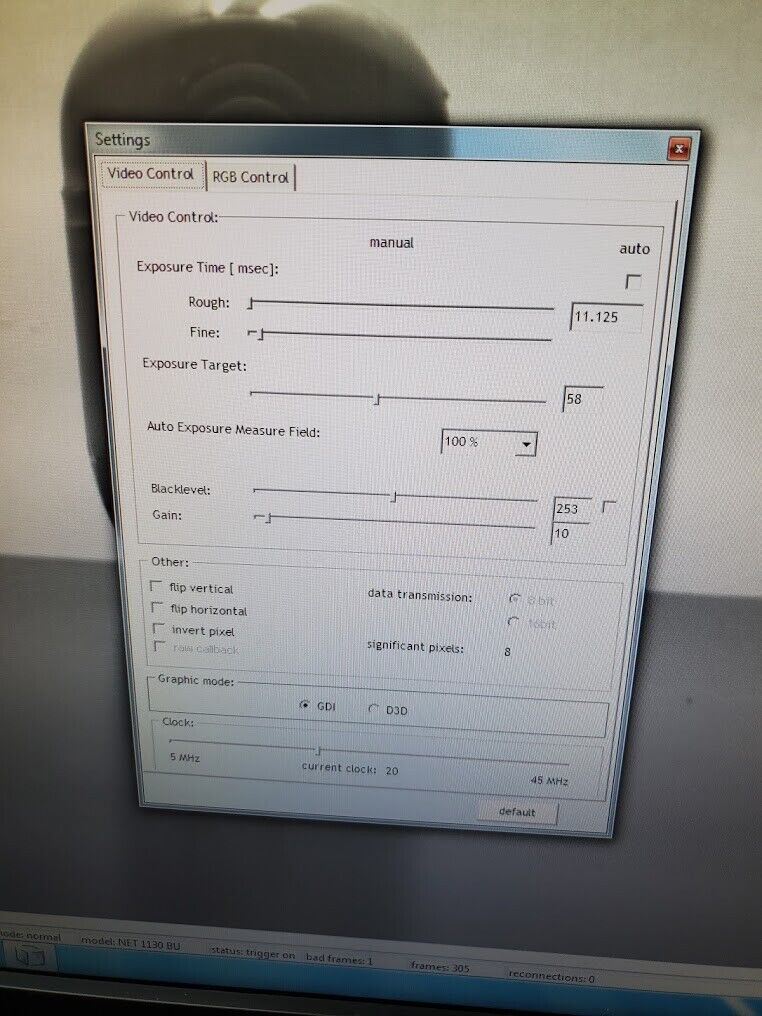 NET iCube NS1130BU Industrial Vision Camera System + Computer 1:2.0 Monochrome