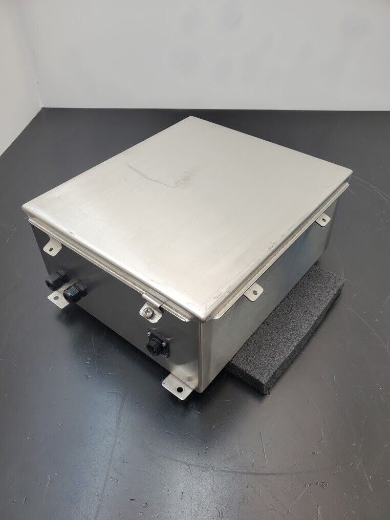 Hammond 1414N4PHSSM6 SS Stainless Steel Outdoor Enclosure 13x11x5.6" Inside