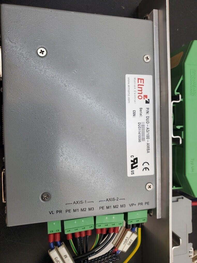 Elmo Motion Control DUO-A3/100-AMBA Two Axis Servo Drive w/ Breakout RS252 Duo