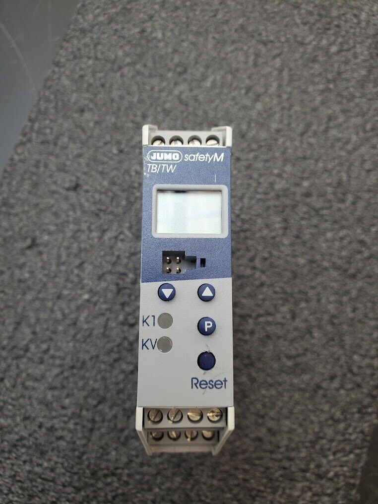 JUMO Safety TB/TW 701160/8-0153-001-23 Temperature Control Relay Display Monitor