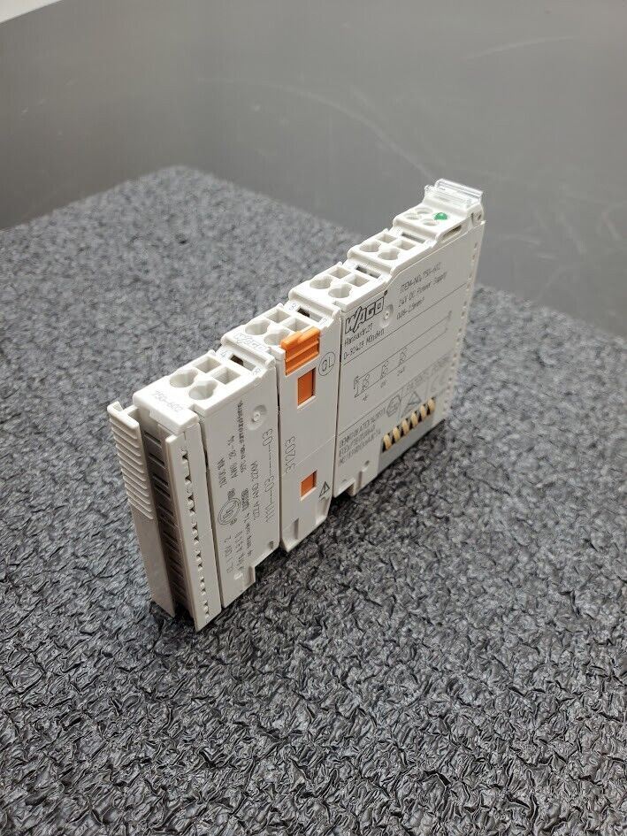 Wago 750-602 24VDC Power Supply Module 10A Din Rail Working Pull Guaranteed