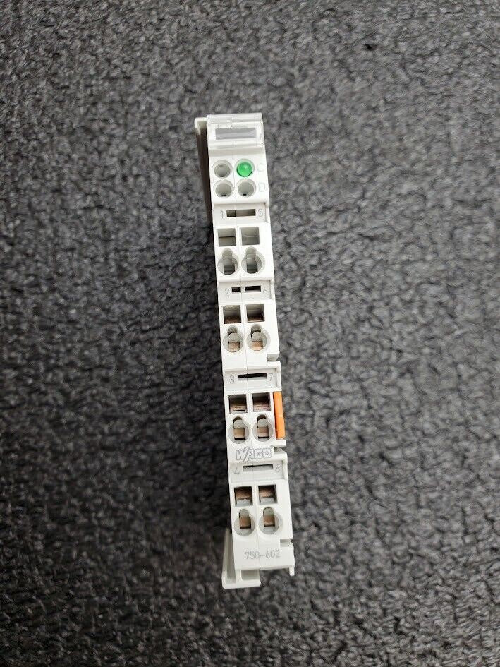 Wago 750-602 24VDC Power Supply Module 10A Din Rail Working Pull Guaranteed
