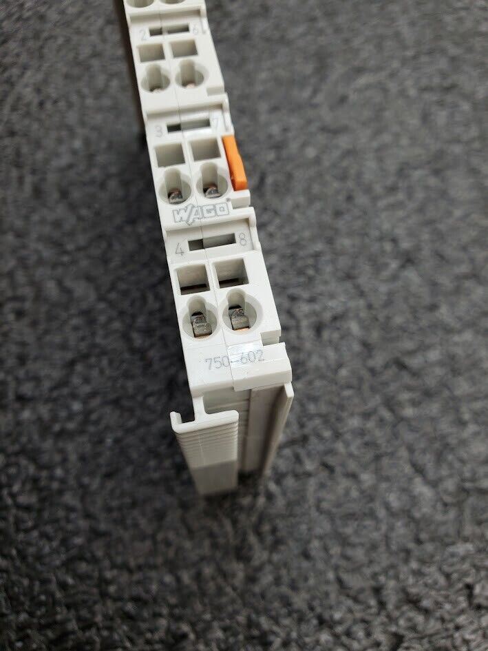 Wago 750-602 24VDC Power Supply Module 10A Din Rail Working Pull Guaranteed