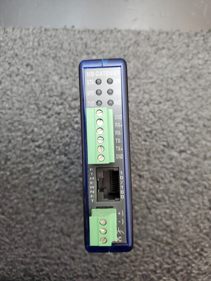 Host Auto Products MB-Gateway 3B Modbus TCP/IP to RTU Ethernet Module DIN Rail