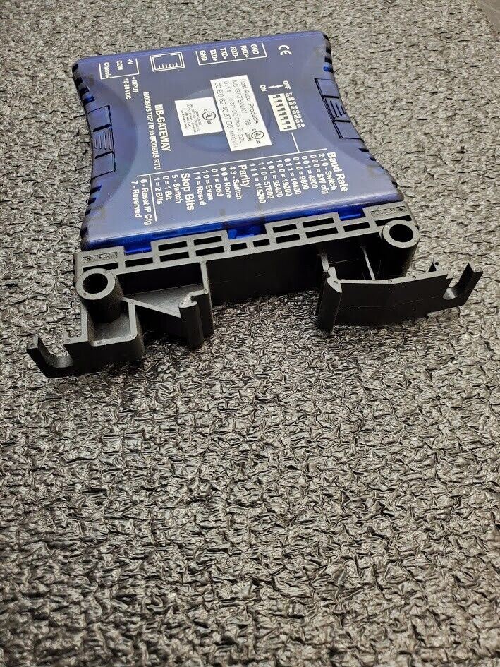 Host Auto Products MB-Gateway 3B Modbus TCP/IP to RTU Ethernet Module DIN Rail