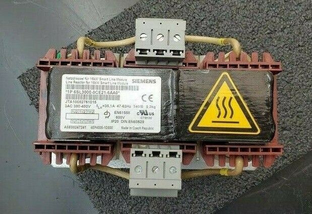 Siemens Line Reactor 6SL3000-0CE21-6AA0 16kW Smart Line Reactor Transformer