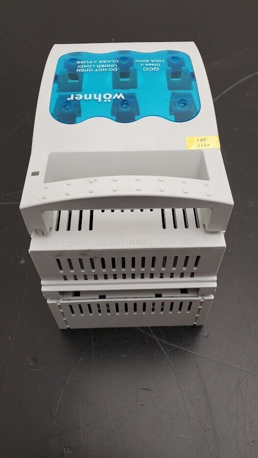 wohner QCC Class J 100A 600V Bus Mount Fuse Holder