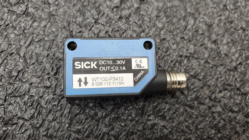 SICK WT100-P3410 Miniature Photoelectric Proximity Sensor 6026112 WT100P3410