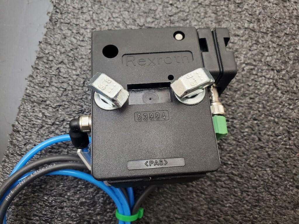 Rexroth 3 842 530 630 Pneumatic Stop Gate Conveyor Separator 53884 Bosch