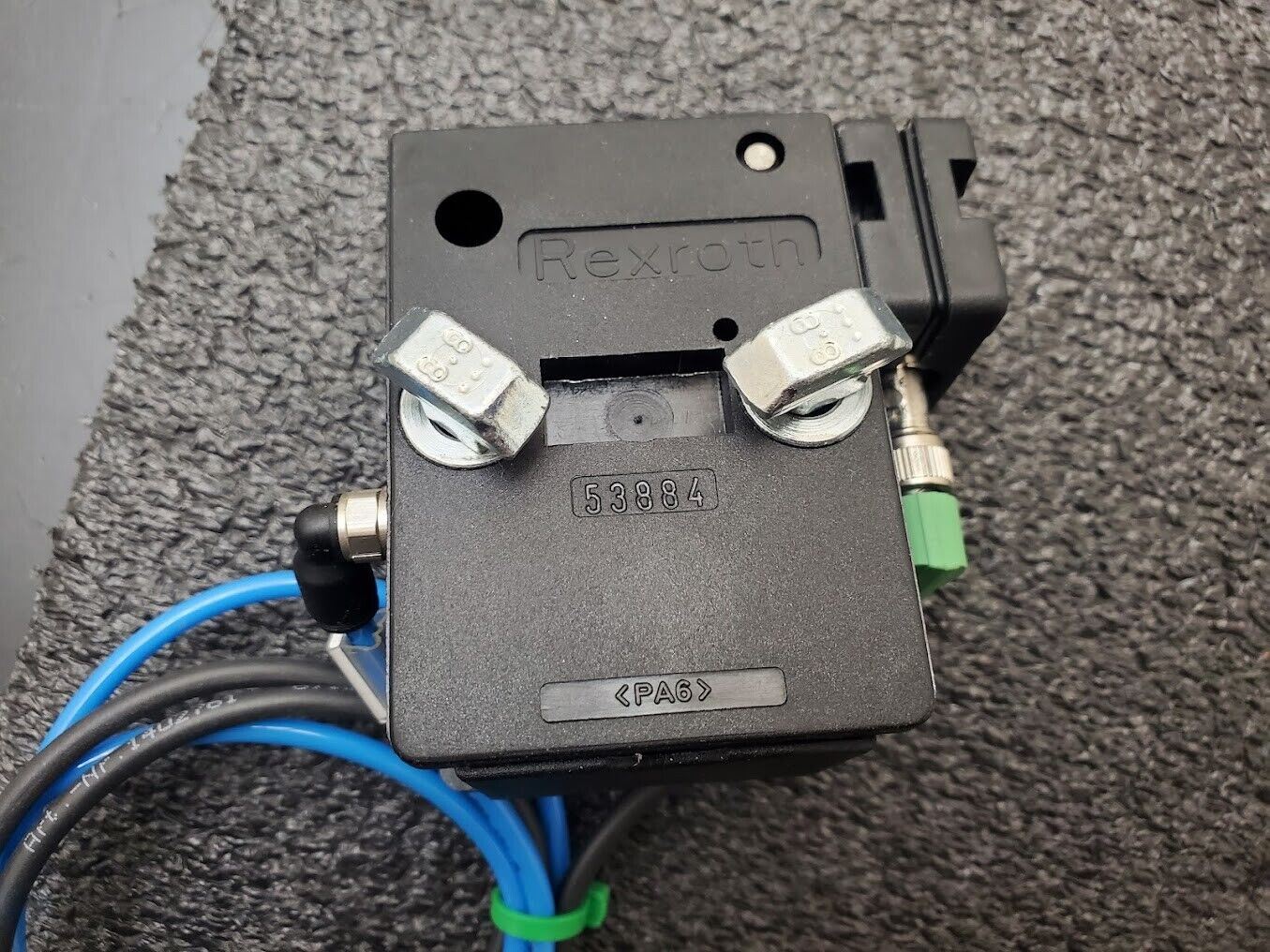 Rexroth 3 842 530 630 Pneumatic Stop Gate Conveyor Separator 53884 Bosch