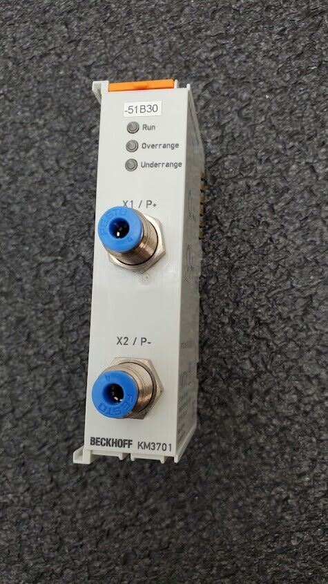 BECKHOFF KM3701 K-Bus 1 Channel Differential Pressure Measuring Terminal ±100hPa