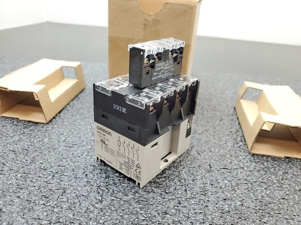 Omron 24VDC Coil Relay G7Z-4A-11Z General Purpose SPST x4 40A 480V max Open Box