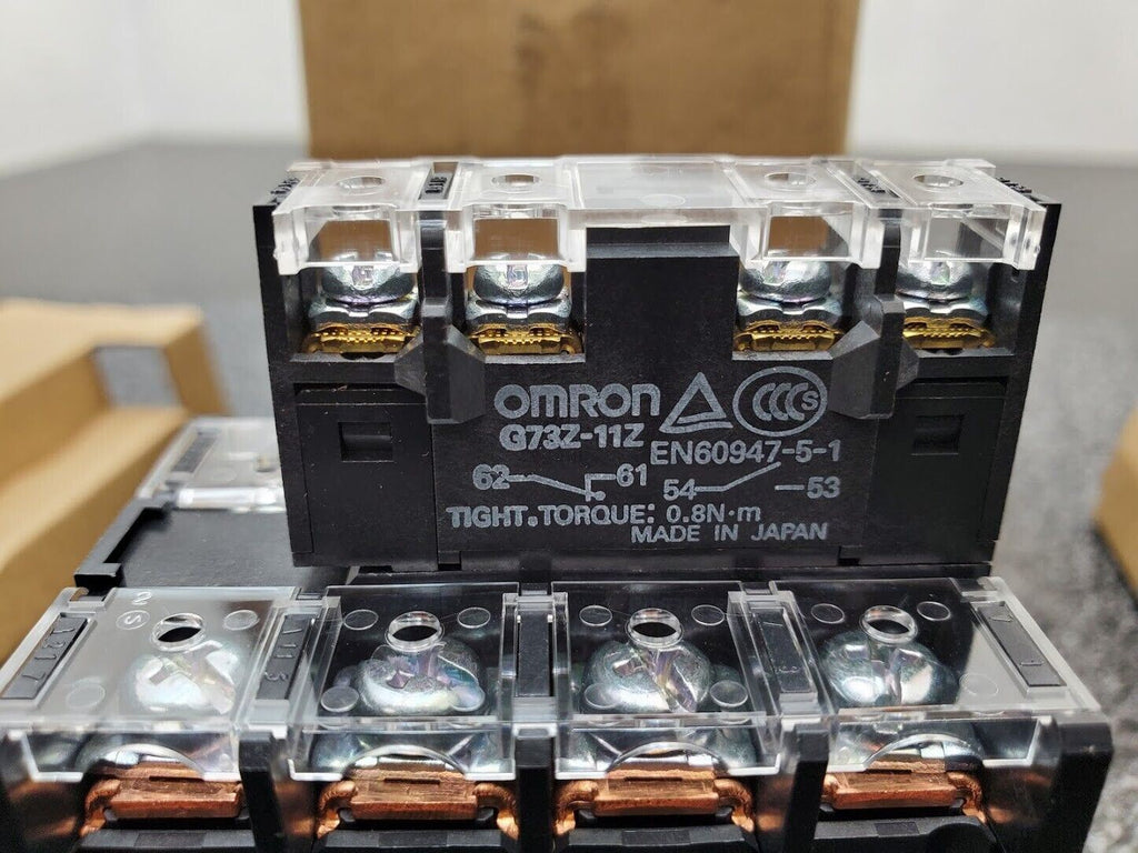 Omron 24VDC Coil Relay G7Z-4A-11Z General Purpose SPST x4 40A 480V max Open Box