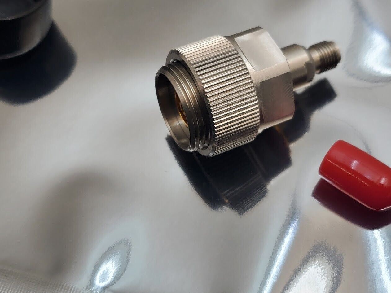 Pasternack Precision 2.92mm Female to 7mm Adapter 50 Ohm DC-18 GHz PE9323 Unit B