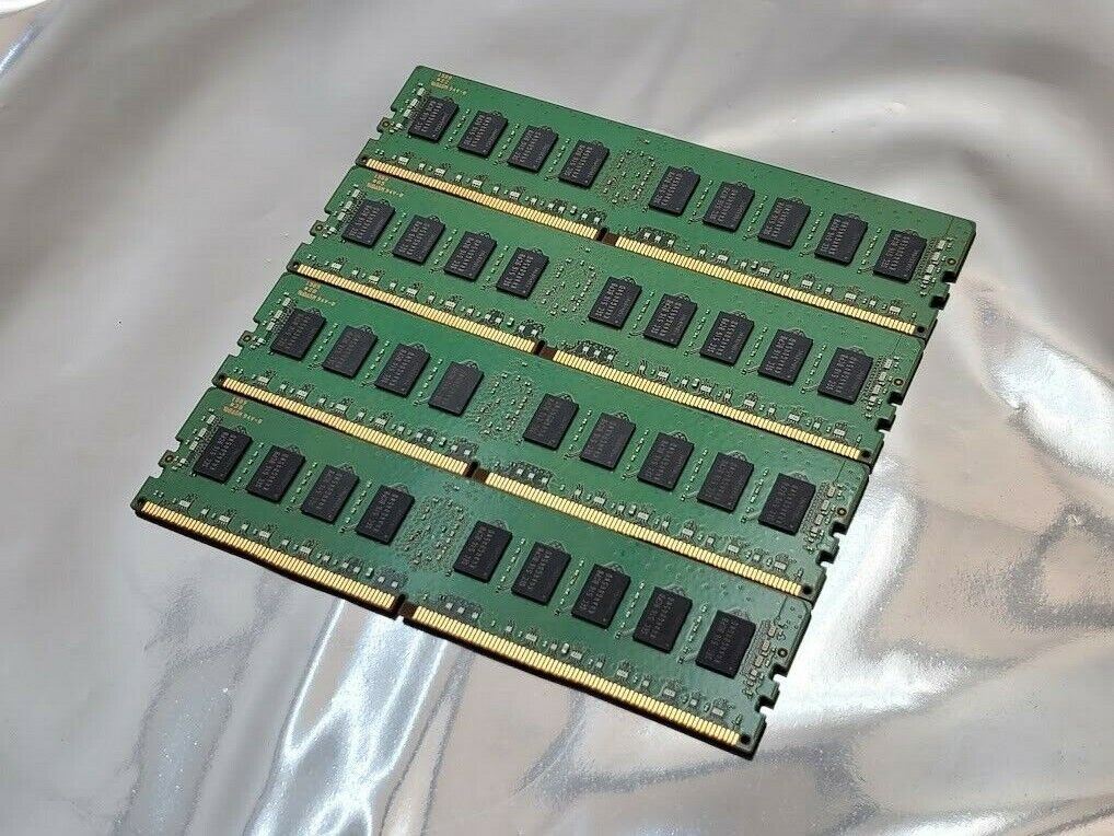 Samsung 32GB 4x8GB 1Rx4 PC4-2133P-RC0-10 DDR4 ECC Registered Server Memory