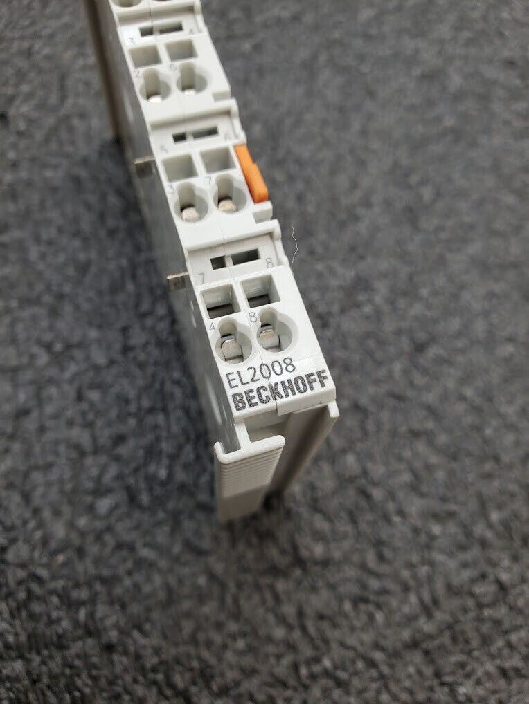 Beckhoff EL2008 8x Digital Output Module 24V DC 0.5A max PLC IO